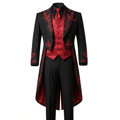 Cappotto lungo gotico con - , coda