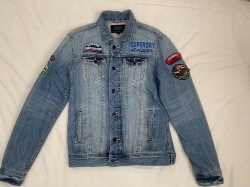 Superdry giacca denim - denim, vintage