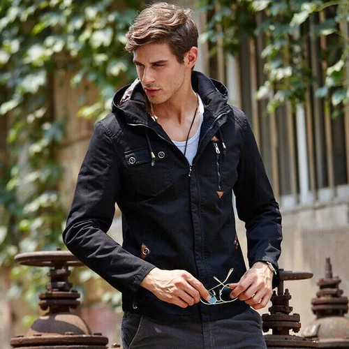 Giacca militare uomo sportivo - militare,