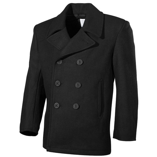 Mfh peacoat uomo esercito - us,
