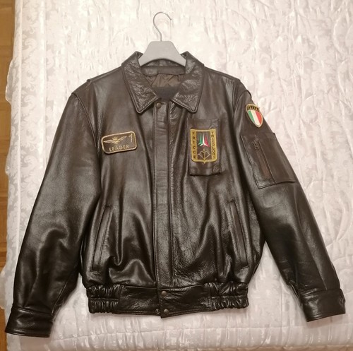Giubbotto pelle unisex - giubbotto, in
